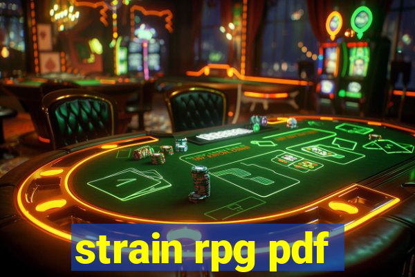 strain rpg pdf